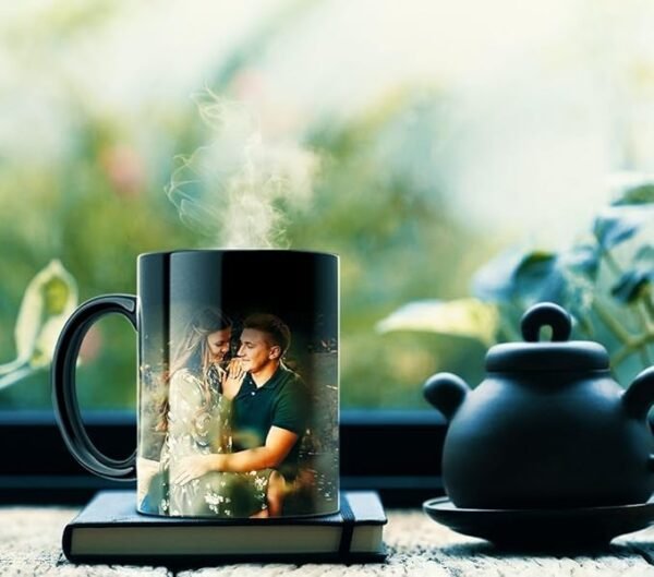 Customised black photo Magic Mug 
₹,399.00 - Image 3