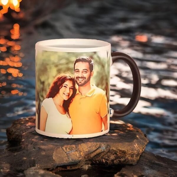 Customised black photo Magic Mug 
₹,399.00 - Image 4