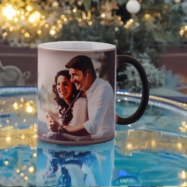 Customised black photo Magic Mug 
₹,399.00 - Image 2